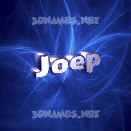 joep in Plasma style - 3D name wallpaper joep in Plasma style - 3D name wallpaper