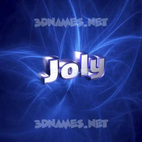 joly in Plasma style - 3D name wallpaper joly in Plasma style - 3D name wallpaper