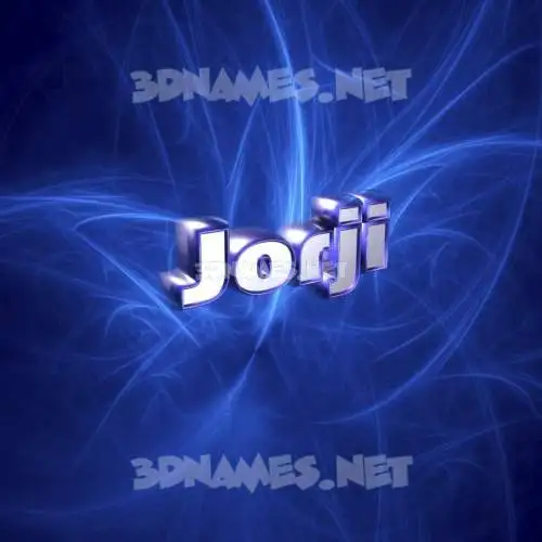 jorji in Plasma style - 3D name wallpaper jorji in Plasma style - 3D name wallpaper