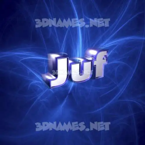 juf in Plasma style - 3D name wallpaper juf in Plasma style - 3D name wallpaper