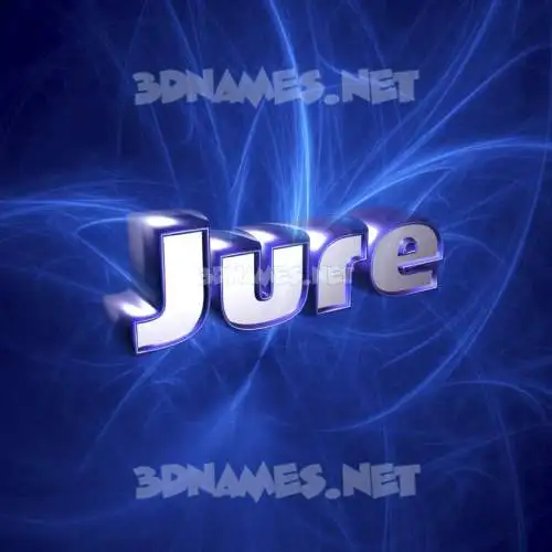 jure in Plasma style - 3D name wallpaper jure in Plasma style - 3D name wallpaper