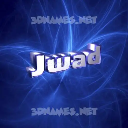 jwad in Plasma style - 3D name wallpaper jwad in Plasma style - 3D name wallpaper