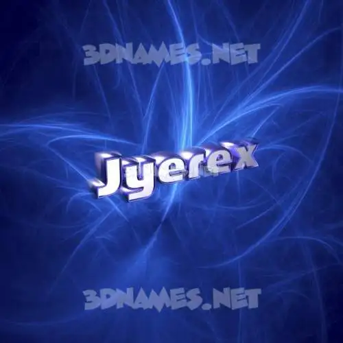 jyerex in Plasma style - 3D name wallpaper jyerex in Plasma style - 3D name wallpaper