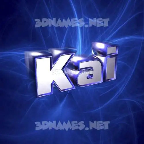kai in Plasma style - 3D name wallpaper kai in Plasma style - 3D name wallpaper
