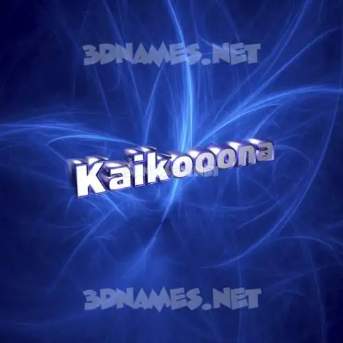 kaikooona in Plasma style - 3D name wallpaper kaikooona in Plasma style - 3D name wallpaper