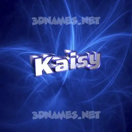 kaisy in Plasma style - 3D name wallpaper kaisy in Plasma style - 3D name wallpaper
