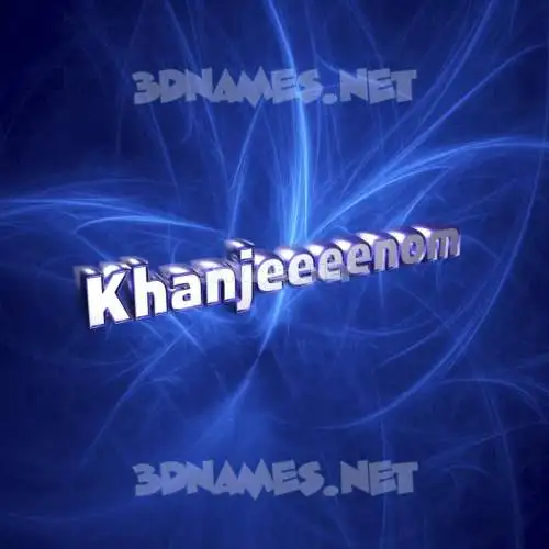 khanjeeeenom in Plasma style - 3D name wallpaper khanjeeeenom in Plasma style - 3D name wallpaper