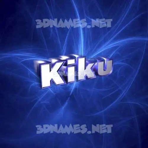 kiku in Plasma style - 3D name wallpaper kiku in Plasma style - 3D name wallpaper