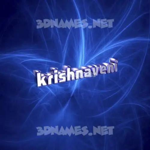 krishnaveni in Plasma style - 3D name wallpaper krishnaveni in Plasma style - 3D name wallpaper