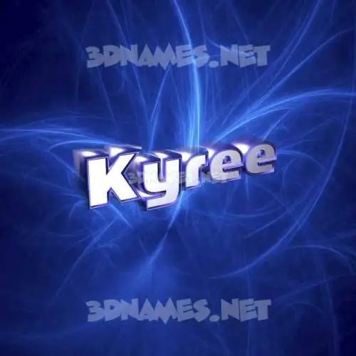 kyree in Plasma style - 3D name wallpaper kyree in Plasma style - 3D name wallpaper