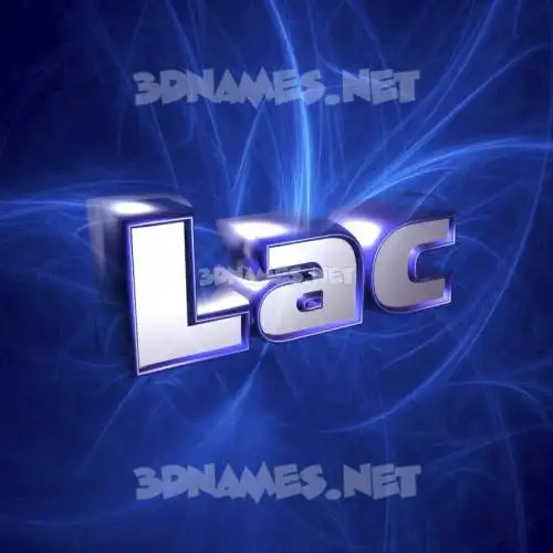 lac in Plasma style - 3D name wallpaper lac in Plasma style - 3D name wallpaper