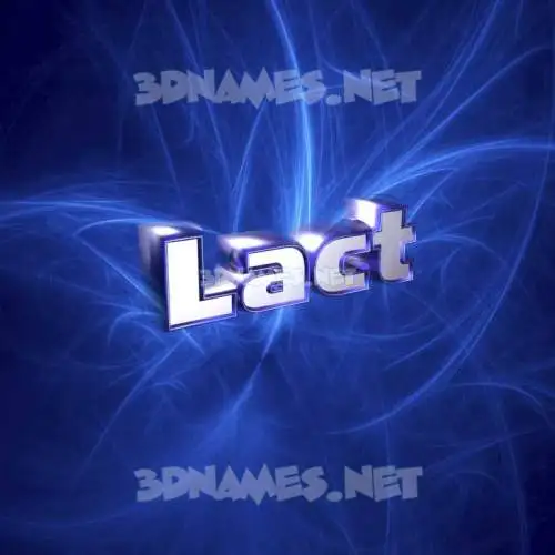 lact in Plasma style - 3D name wallpaper lact in Plasma style - 3D name wallpaper