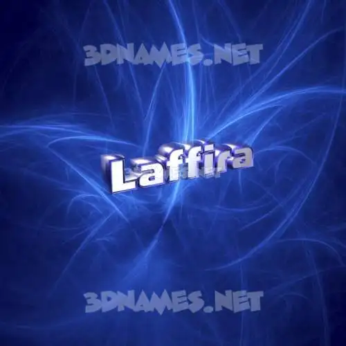 laffira in Plasma style - 3D name wallpaper laffira in Plasma style - 3D name wallpaper