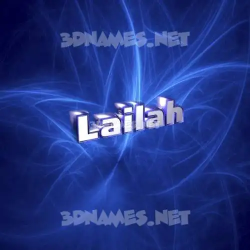 lailah in Plasma style - 3D name wallpaper lailah in Plasma style - 3D name wallpaper