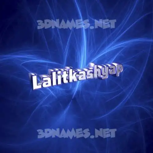 lalitkashyap in Plasma style - 3D name wallpaper lalitkashyap in Plasma style - 3D name wallpaper