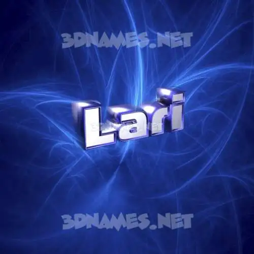 lari in Plasma style - 3D name wallpaper lari in Plasma style - 3D name wallpaper