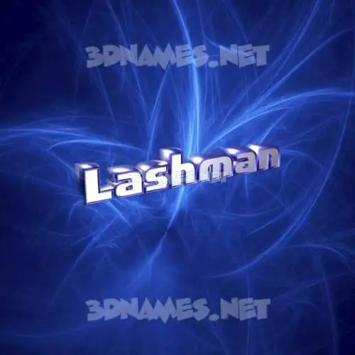 lashman in Plasma style - 3D name wallpaper lashman in Plasma style - 3D name wallpaper