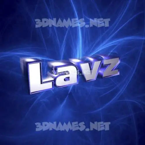 lavz in Plasma style - 3D name wallpaper lavz in Plasma style - 3D name wallpaper