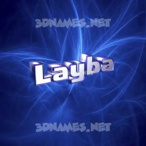 layba in Plasma style - 3D name wallpaper layba in Plasma style - 3D name wallpaper