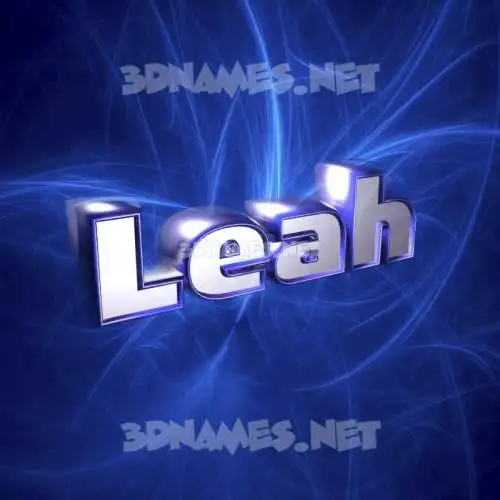 leah in Plasma style - 3D name wallpaper leah in Plasma style - 3D name wallpaper