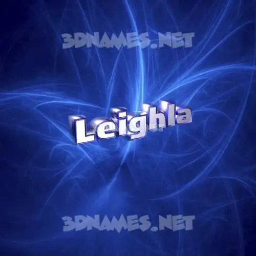 leighla in Plasma style - 3D name wallpaper leighla in Plasma style - 3D name wallpaper