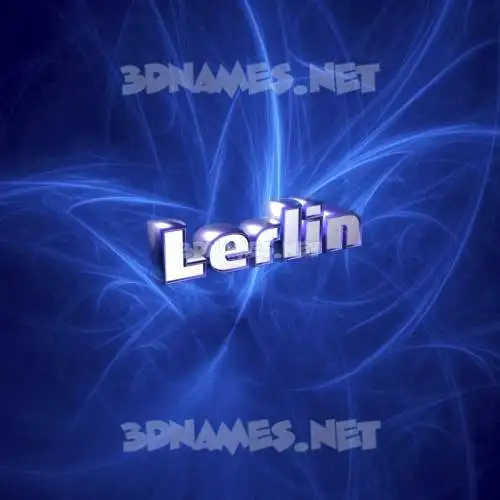 lerlin in Plasma style - 3D name wallpaper lerlin in Plasma style - 3D name wallpaper
