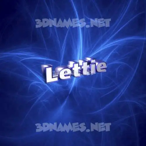 lettie in Plasma style - 3D name wallpaper lettie in Plasma style - 3D name wallpaper
