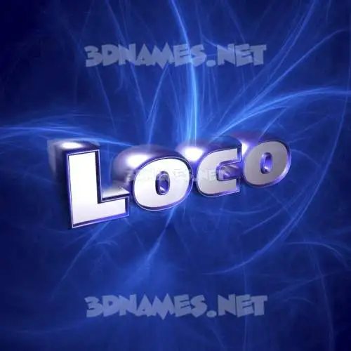loco in Plasma style - 3D name wallpaper loco in Plasma style - 3D name wallpaper