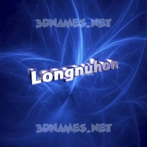 longnuhon in Plasma style - 3D name wallpaper longnuhon in Plasma style - 3D name wallpaper