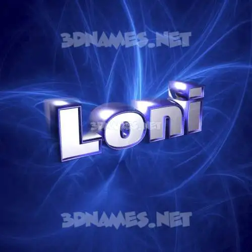 loni in Plasma style - 3D name wallpaper loni in Plasma style - 3D name wallpaper