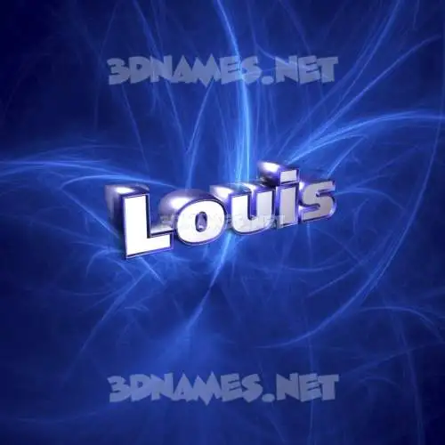 louis in Plasma style - 3D name wallpaper louis in Plasma style - 3D name wallpaper