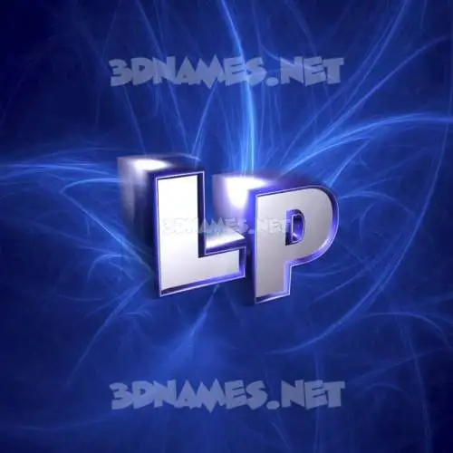 lp in Plasma style - 3D name wallpaper lp in Plasma style - 3D name wallpaper
