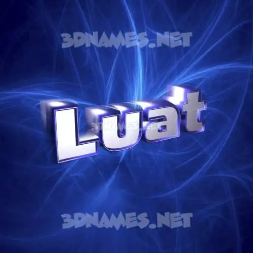 luat in Plasma style - 3D name wallpaper luat in Plasma style - 3D name wallpaper