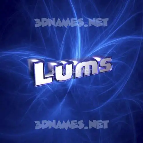 lums in Plasma style - 3D name wallpaper lums in Plasma style - 3D name wallpaper