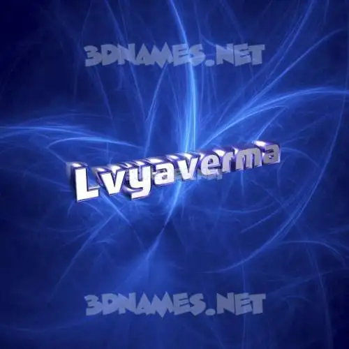 lvyaverma in Plasma style - 3D name wallpaper lvyaverma in Plasma style - 3D name wallpaper