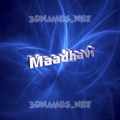 maadhavi in Plasma style - 3D name wallpaper maadhavi in Plasma style - 3D name wallpaper