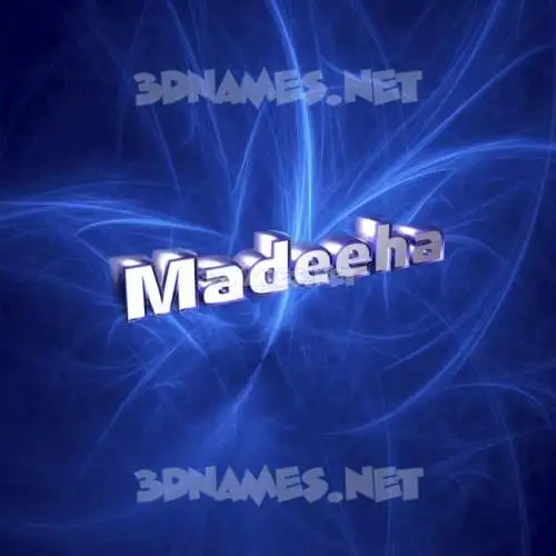 madeeha in Plasma style - 3D name wallpaper madeeha in Plasma style - 3D name wallpaper