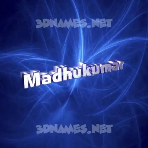 madhukumar in Plasma style - 3D name wallpaper madhukumar in Plasma style - 3D name wallpaper
