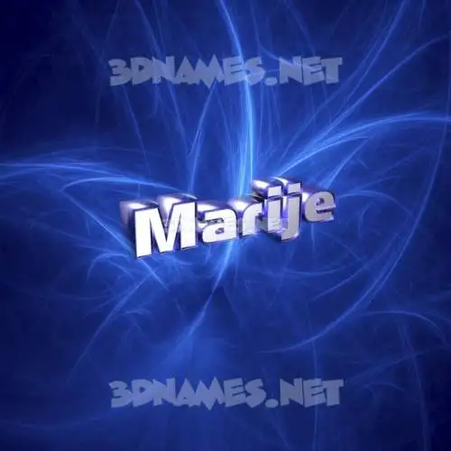 marije in Plasma style - 3D name wallpaper marije in Plasma style - 3D name wallpaper