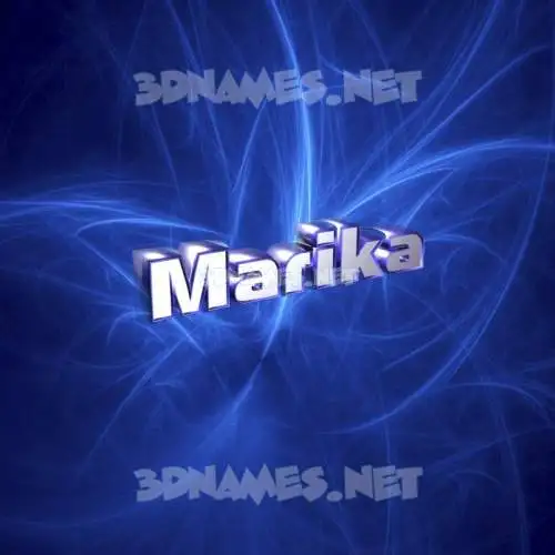 marika in Plasma style - 3D name wallpaper marika in Plasma style - 3D name wallpaper