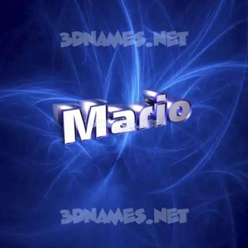 mario in Plasma style - 3D name wallpaper mario in Plasma style - 3D name wallpaper