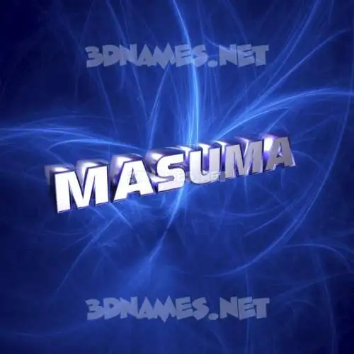 masuma in Plasma style - 3D name wallpaper masuma in Plasma style - 3D name wallpaper