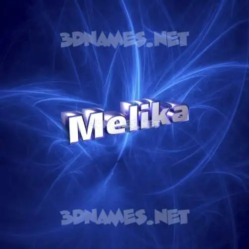 melika in Plasma style - 3D name wallpaper melika in Plasma style - 3D name wallpaper