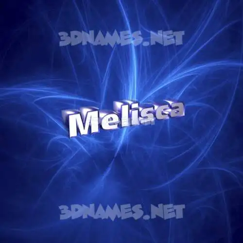 melisca in Plasma style - 3D name wallpaper melisca in Plasma style - 3D name wallpaper