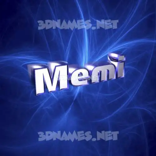 memi in Plasma style - 3D name wallpaper memi in Plasma style - 3D name wallpaper