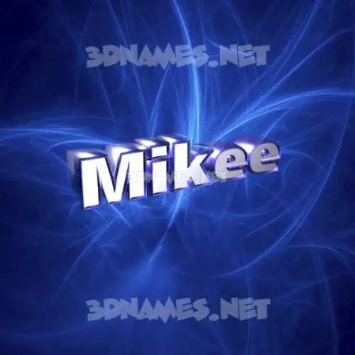 mikee in Plasma style - 3D name wallpaper mikee in Plasma style - 3D name wallpaper