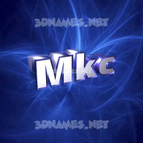 mkc in Plasma style - 3D name wallpaper mkc in Plasma style - 3D name wallpaper