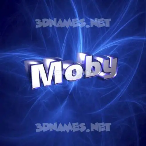 moby in Plasma style - 3D name wallpaper moby in Plasma style - 3D name wallpaper