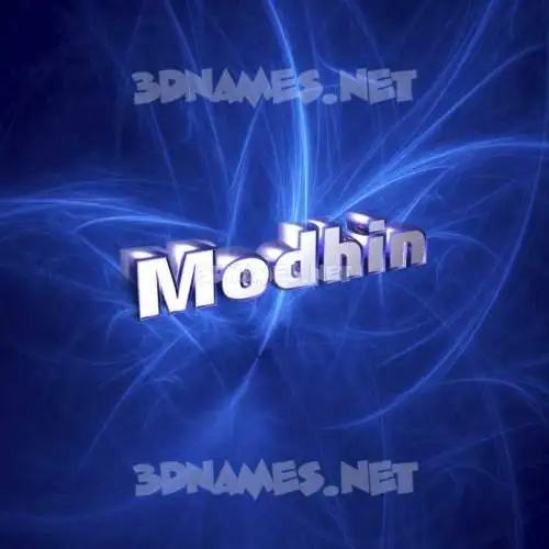 modhin in Plasma style - 3D name wallpaper modhin in Plasma style - 3D name wallpaper