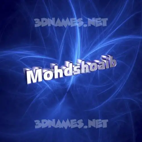 mohdshoaib in Plasma style - 3D name wallpaper mohdshoaib in Plasma style - 3D name wallpaper